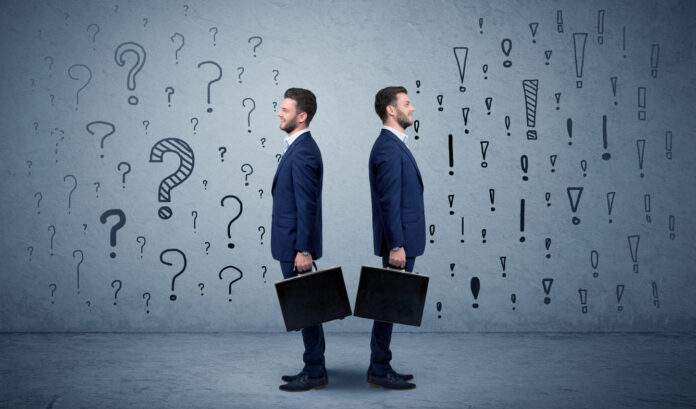 financial advisors opposite facing