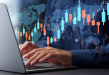 Man managing a Forex business