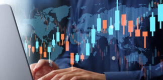 Man managing a Forex business