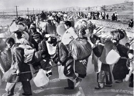 North Koreans Fleeing south