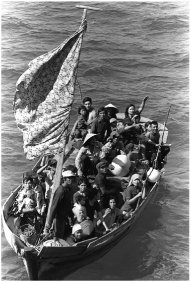 Refugees crossing the Mediterranean, January 2016