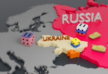 The Russia-Ukraine War: Implications for Economic Security Russia and the US in Ukraine and the Middle East. Ukraine crisis map.