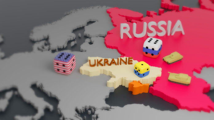 The Russian military intervention in eastern Ukraine. Russia and the US in Ukraine and the Middle East. Ukraine crisis map.