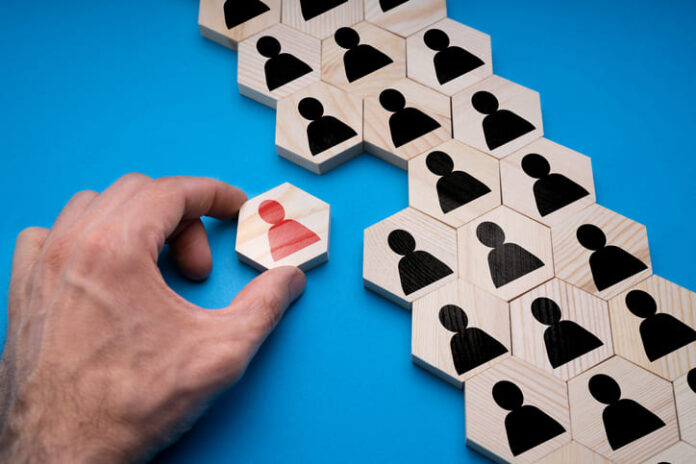 Team Conformist And Disconnecting Candidate Man. Right to disconnect concept