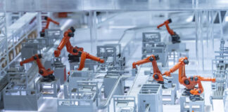 Model of Robotic and Automation system control application on automate robot arm