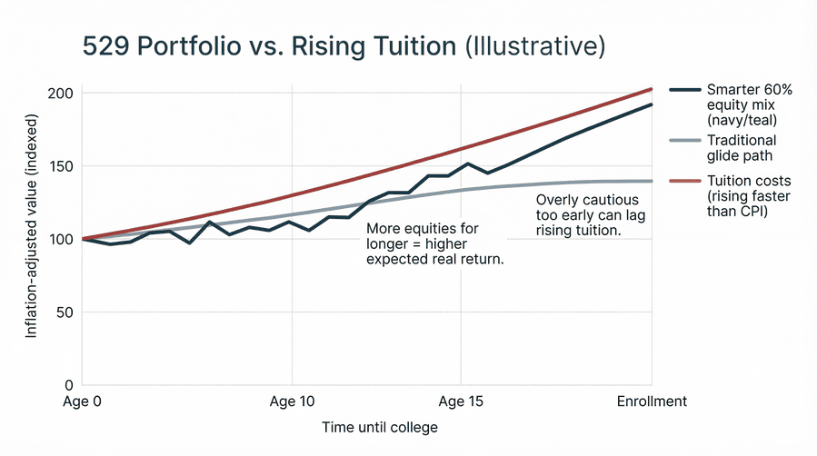 529 Portfolio vs. Rising Tuition