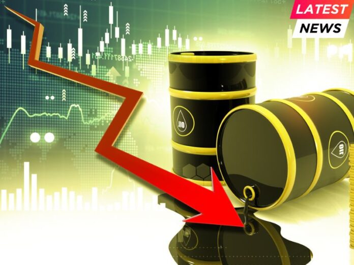 Crude oil price decline Oil Prices Drop as Trump Signals Conflict Easing