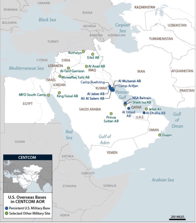 Understanding Iran: Does Trump Really Get It? 6 US military bases