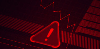 Cost red warning sign