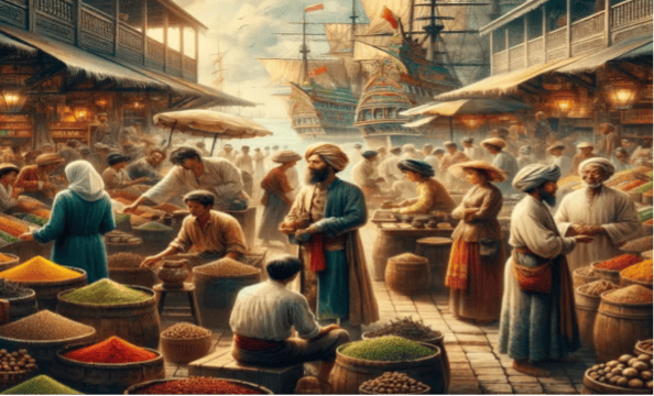 Spices from East Indies (Indonesia) were more valuable than gold in the 16th century.