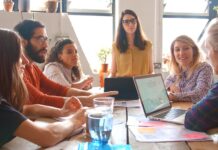 UK Startup Finance Shift - Business Team Meeting