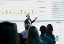 The Performance and Transformation Orchestrator: The CFO’s New Mandate in the Age of AI CFO's new mandate. CFO explaining the presentation