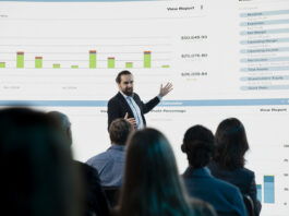The Performance and Transformation Orchestrator: The CFO’s New Mandate in the Age of AI CFO's new mandate. CFO explaining the presentation