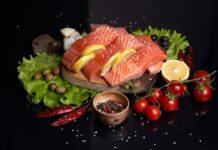 Reliable Food Distribution - Slices of fresh salmon