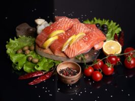 Reliable Food Distribution - Slices of fresh salmon