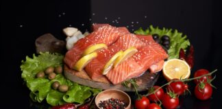 Reliable Food Distribution - Slices of fresh salmon