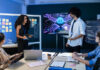 Employees using AI in the workplace