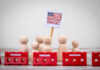 Autocratizing Democracies. A War Just For Power (Part 1) democracy = Sign with Red Barriers Representing Protest or Political Action.