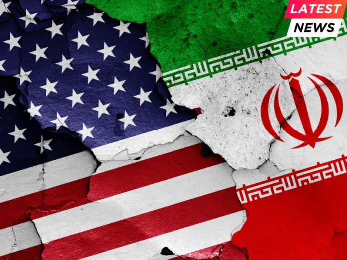 Flags of USA and Iran Trump Says Iran Seeks Talks as U.S. Expands Strikes