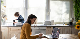 America Needs A Smarter Work From Home Policy work from home woman in america