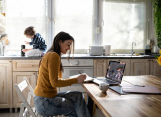 America Needs A Smarter Work From Home Policy work from home woman in america