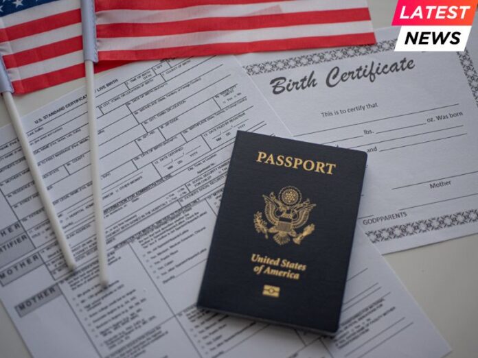 U.S. standard certificate of live birth application