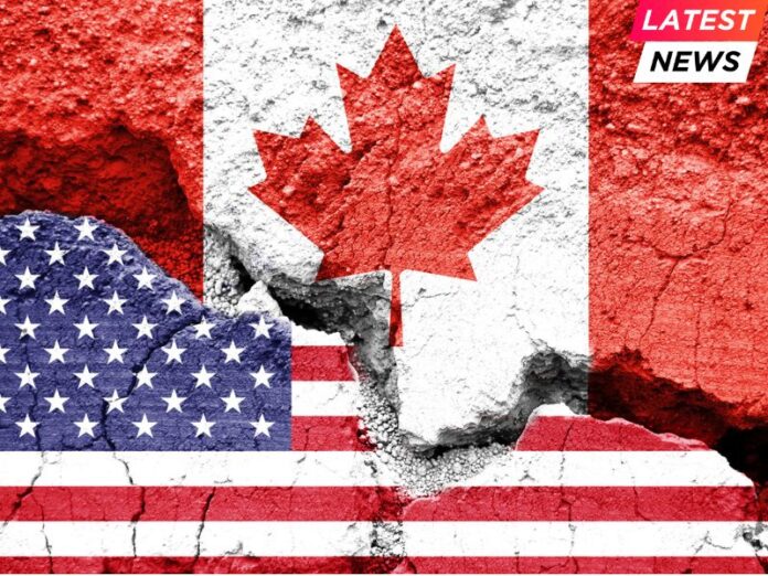 US American and Canadian flags U.S. Canada Tariff Deal Talks Collapse