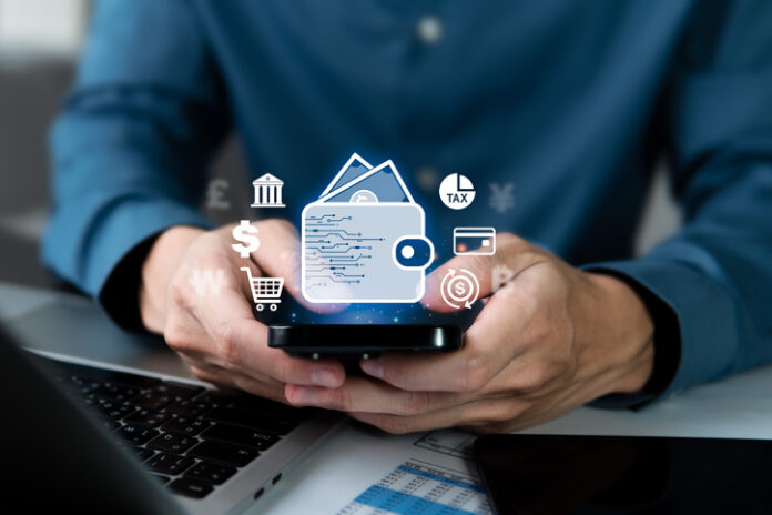 Online banking, mobile banking, shopping, payment, finance, bank, withdraw money, account, transfer, credit card, financial, global business.