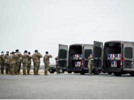 U.S soldiers killed in an Iranian Drone Strike in Kuwait