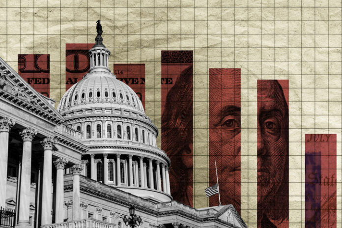 Economy - Market Crash - Tariffs - Economic Policy Fed Rates, U.S. economic crisis as markets crash.