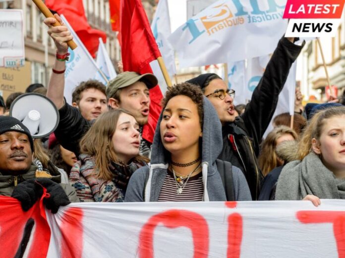 Protest in France