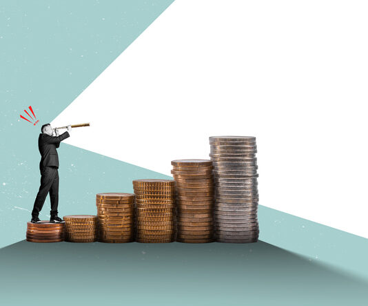 The Best Investment Opportunities May Be the Ones Investors Never See A businessman examines economic growth opportunities with a telescope.